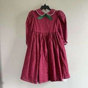 Daisy Kingdom Vintage Red Floral Formal Dress- Size 4